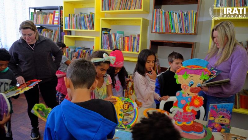 Para Incentivar A Leitura Escola Mercedes Braga Reinaugura Biblioteca