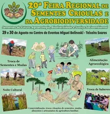 20ª Feira Regional de Sementes Crioulas acontece em Teixeira Soares