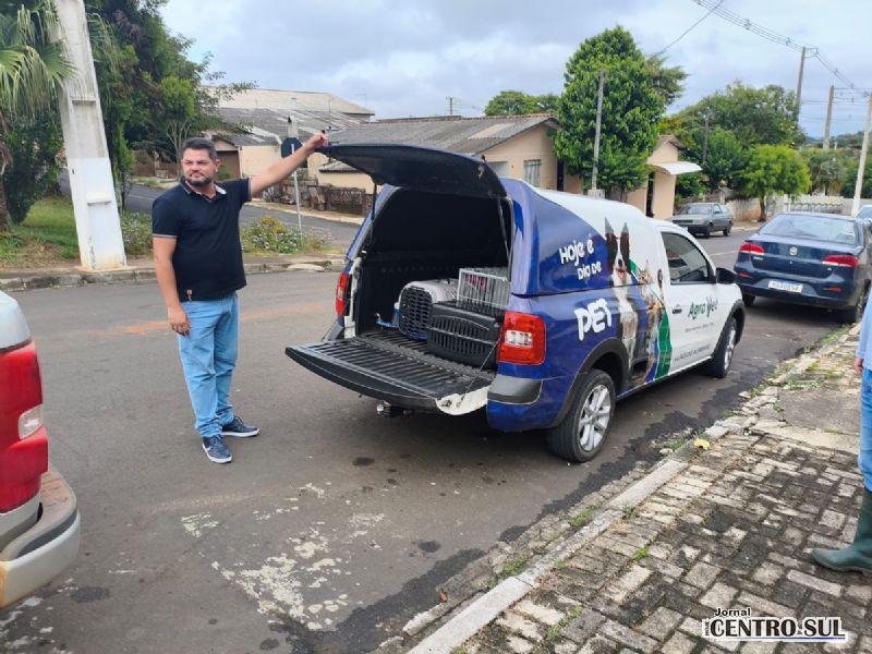 Teixeira Soares inicia o projeto de controle de animais de rua de 2025