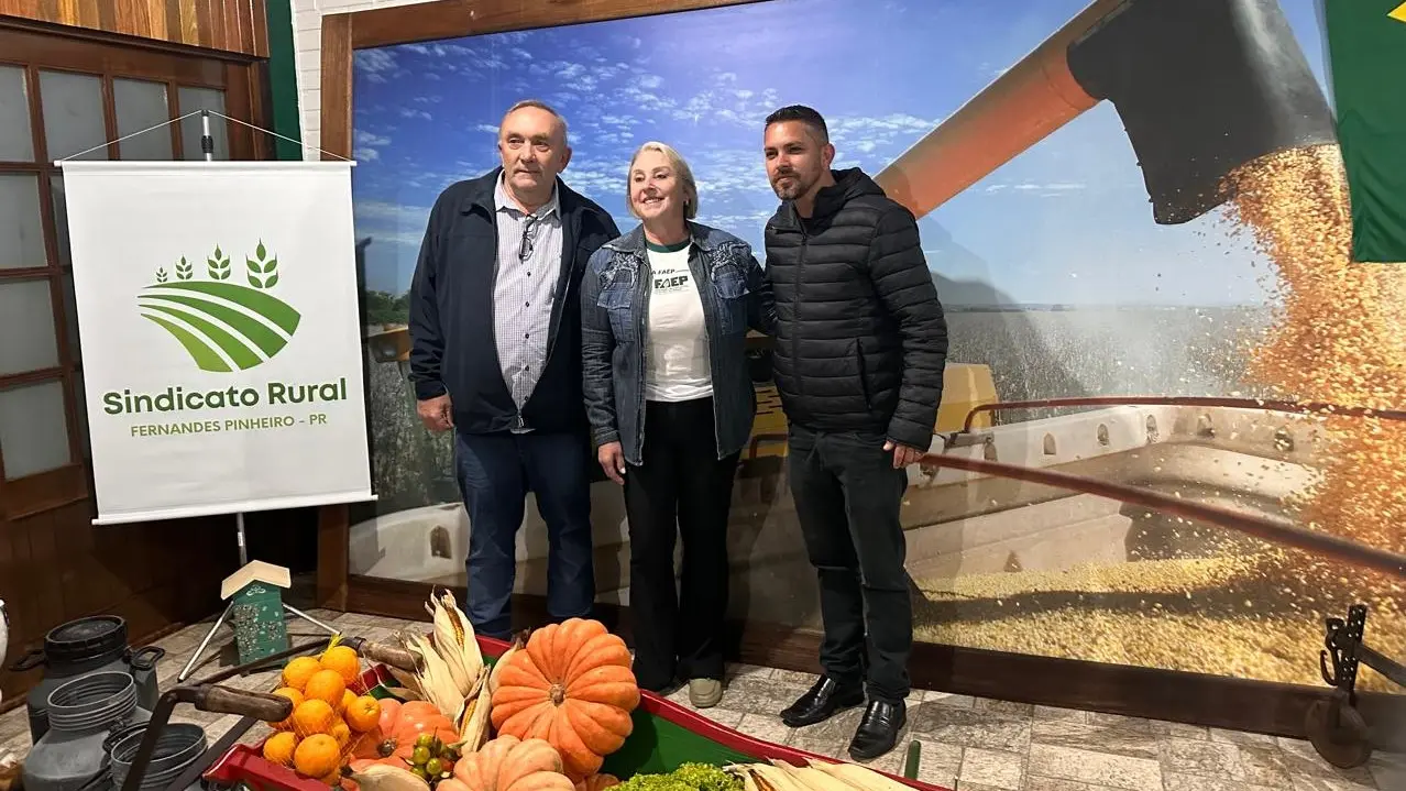 Sindicato Rural de Fernandes Pinheiro é inaugurado e tem Cleonice Schuck como presidente