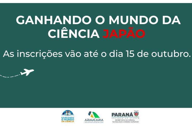 Ganhando o Mundo da Ciência: inscrições para intercâmbio no Japão estão abertas