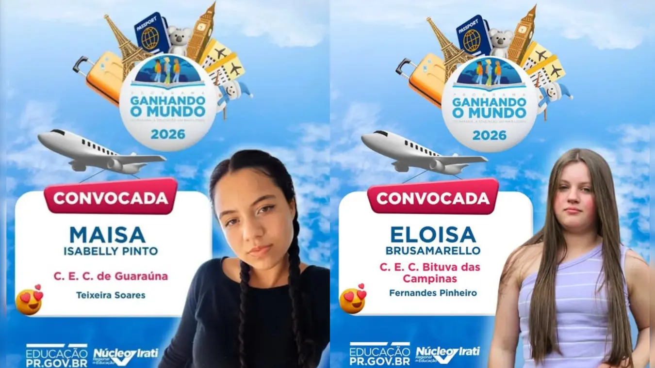 Ganhando o Mundo seleciona alunas da área rural