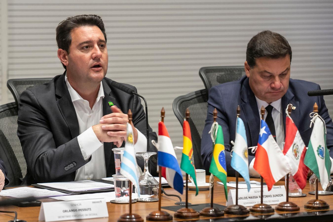 Com foco na integração regional, Paraná é reconduzido à presidência da Zicosul