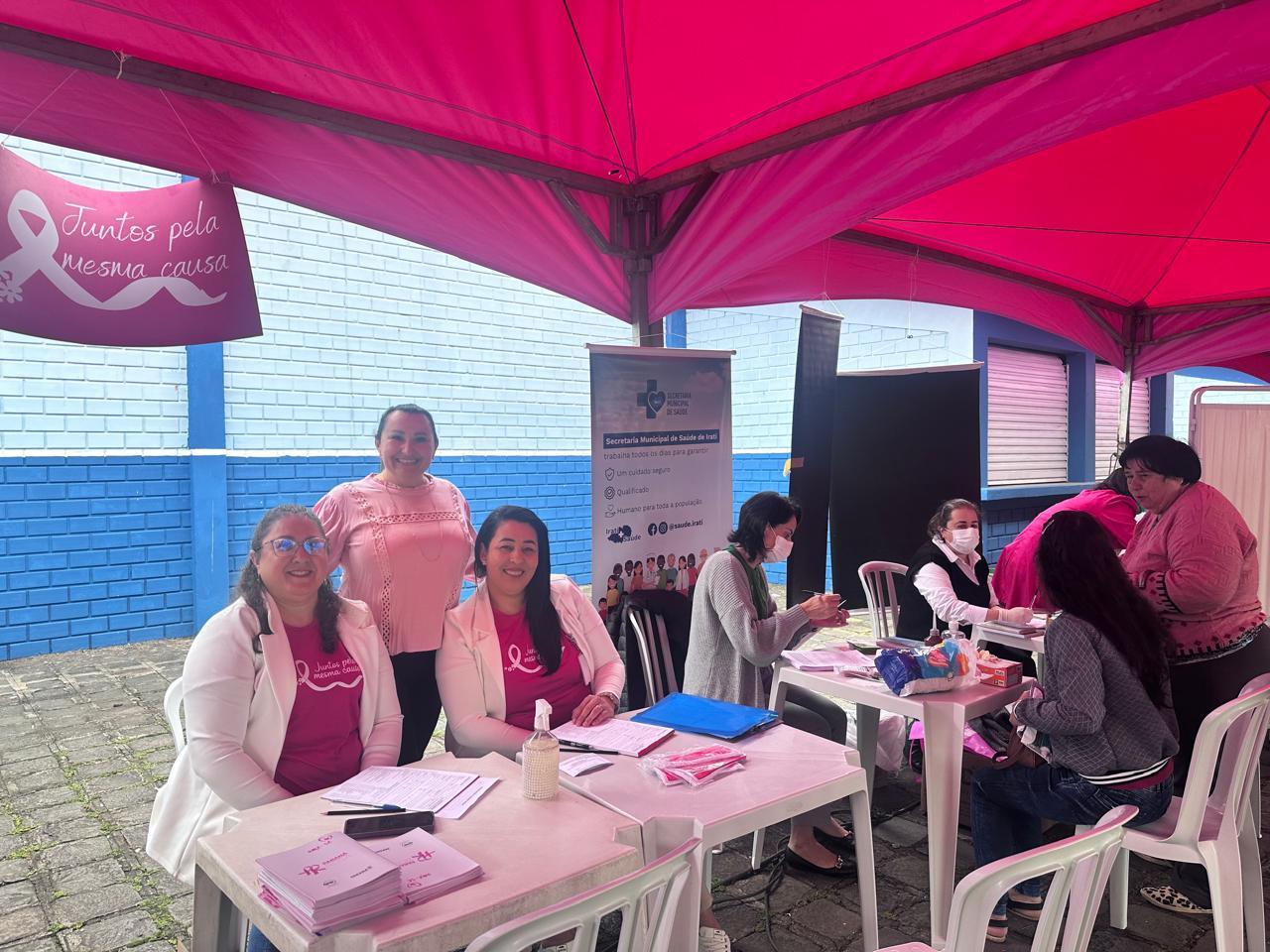 Paraná Rosa em Ação atende a população de Irati