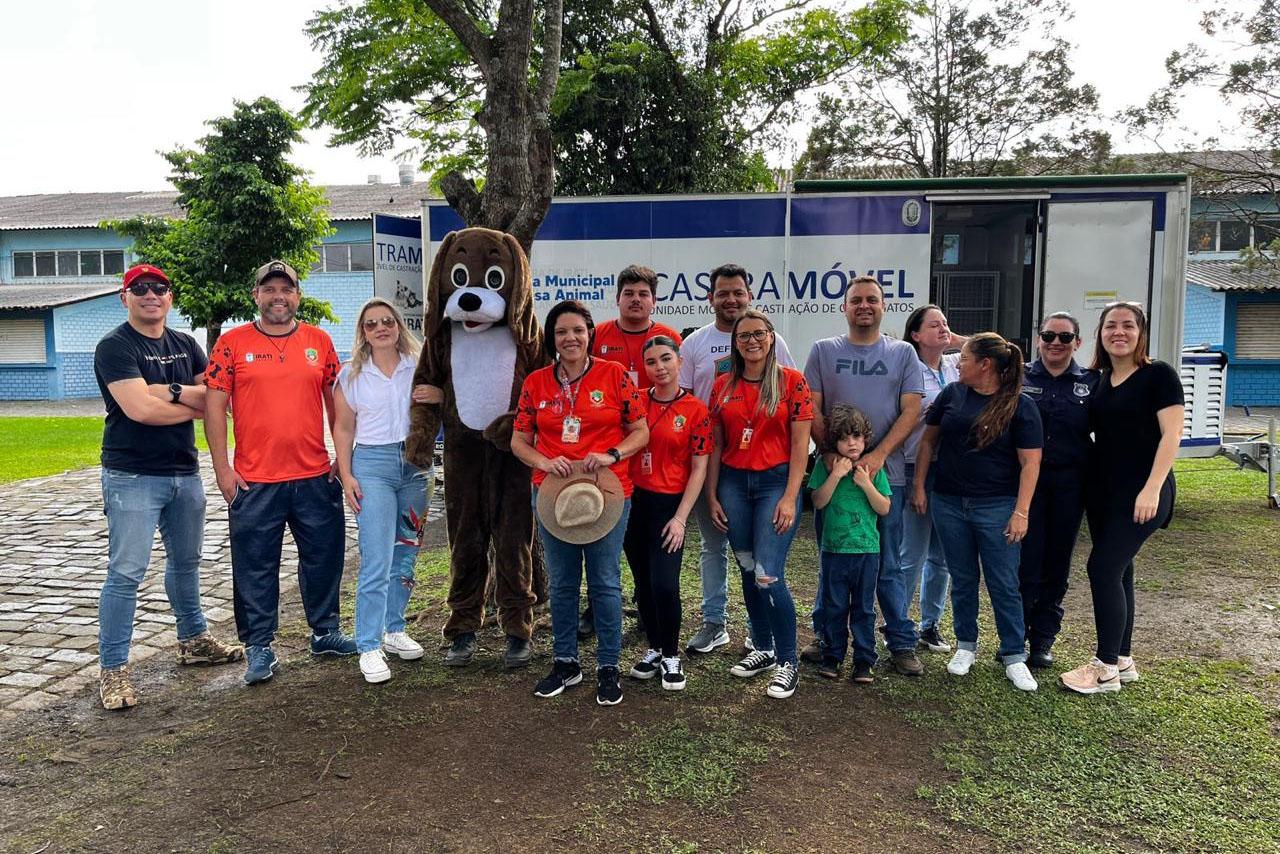 Prefeitura de Irati realiza 1ª edição do Dia Mundial dos Animais com vacinação e adoções
