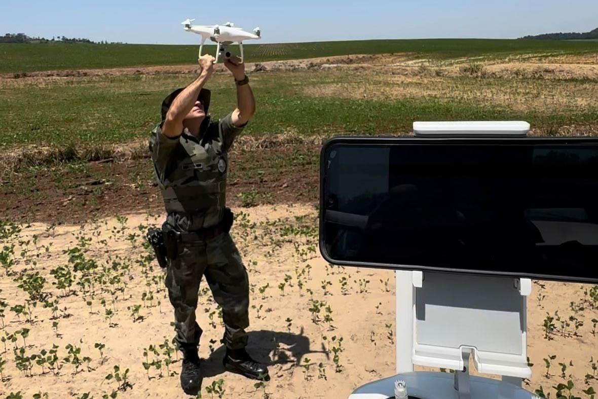 Satélite e drones elevam eficiência da PMPR contra os crimes ambientais