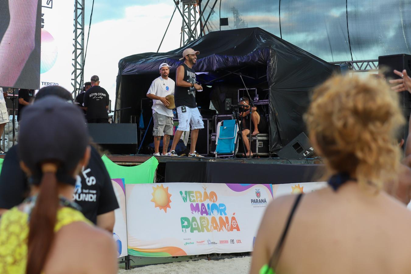 Estado lança edital para artistas do Paraná se apresentarem nos Palcos Sunset do Verão Maior