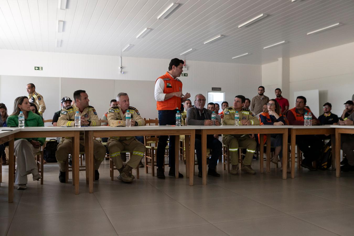 Governo do Estado alinha novas ações para a reconstrução de Rio Bonito do Iguaçu