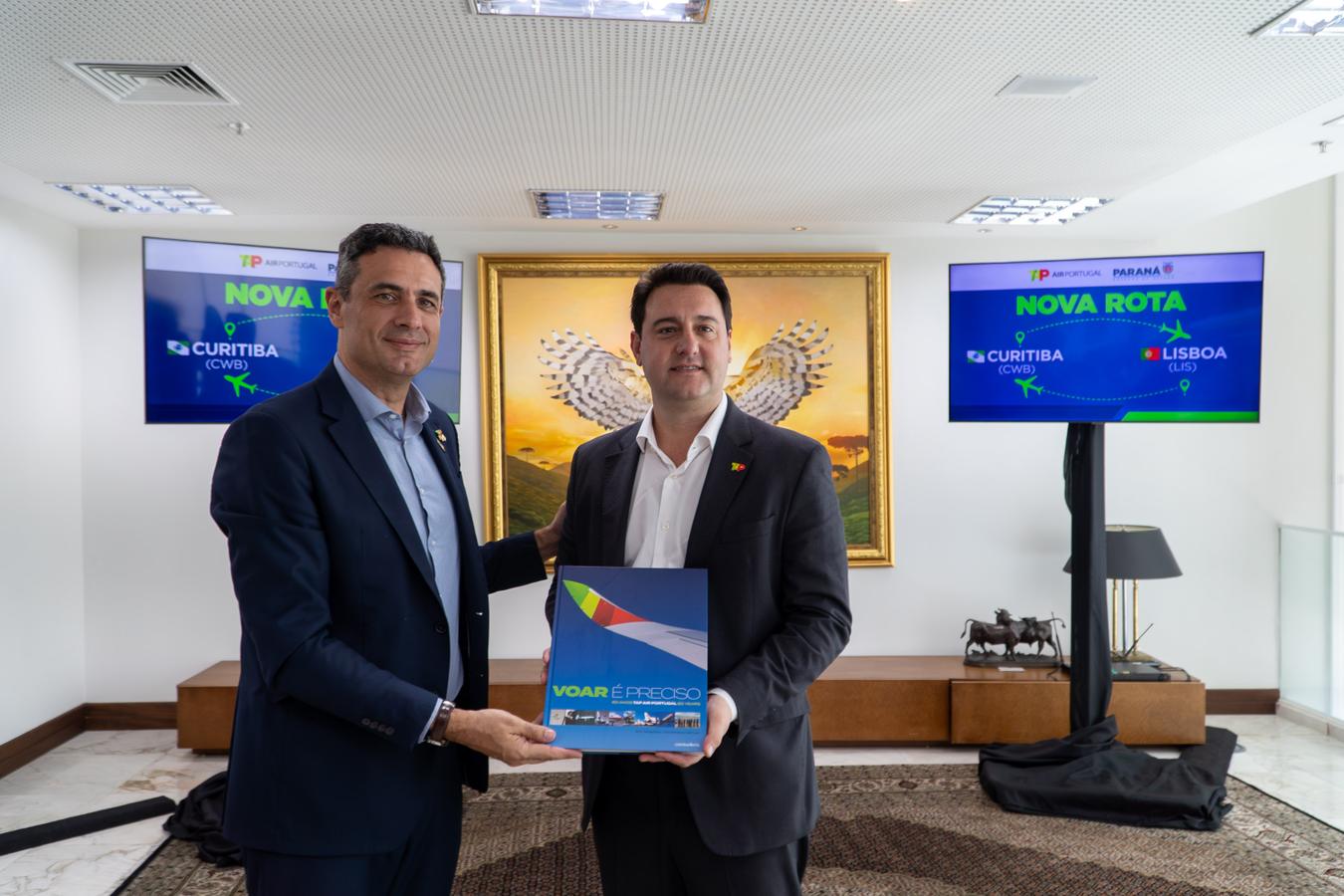 Passagens aéreas da nova rota entre Curitiba e Lisboa já estão à venda