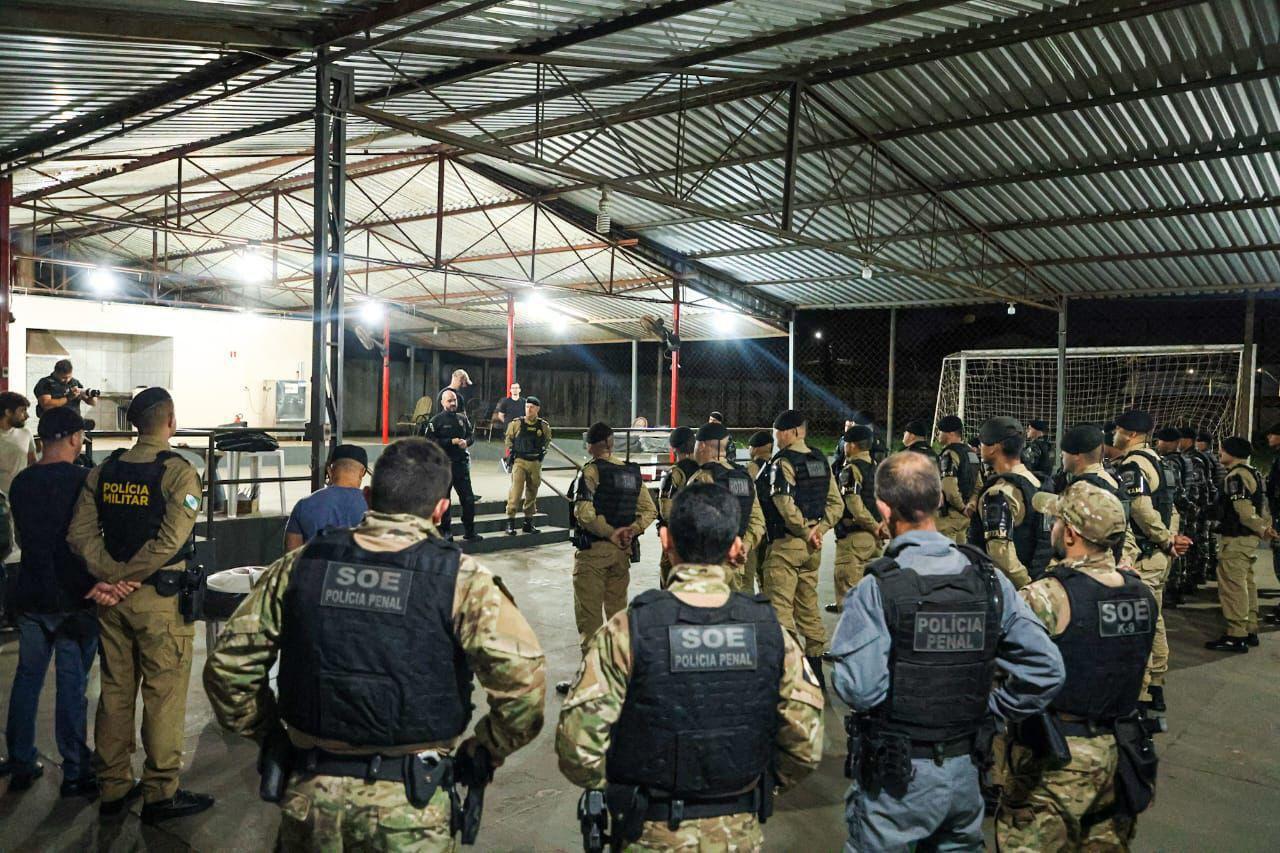 Polícias do Paraná cumprem 109 mandados em cinco estados contra organização criminosa