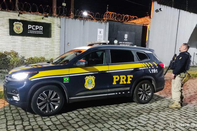 PRF prende homem por importunação sexual de adolescentes em restaurante na BR-116 em Antonina (PR)