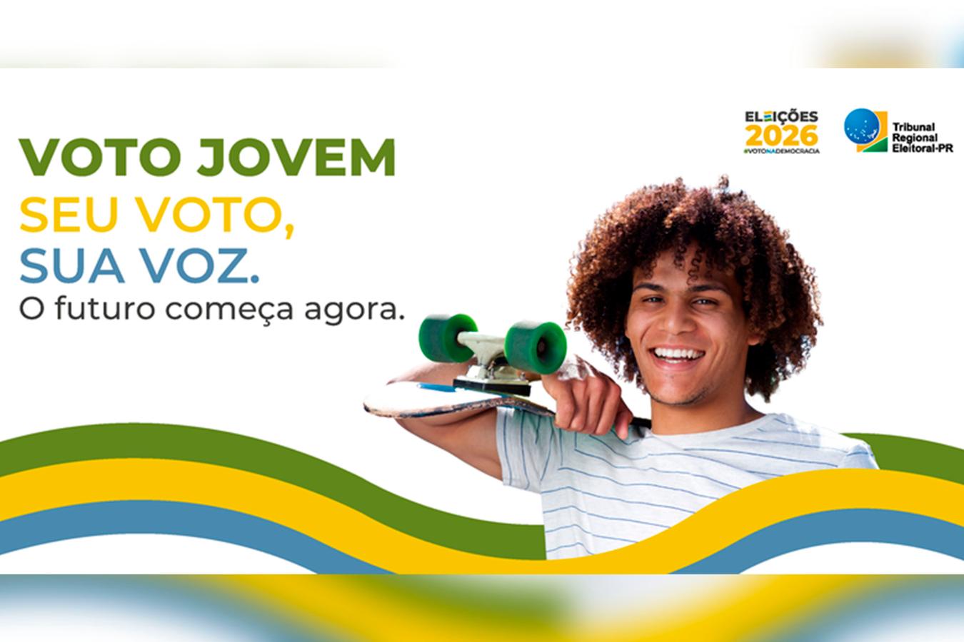 Semana do Voto Jovem: escolas estaduais recebem atendimento entre os dias 10 e 14