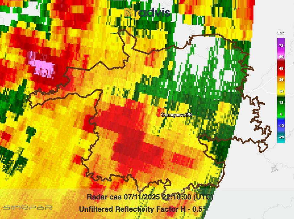 Simepar confirma três tornados na sexta com ventos de até 330 km/h e há outras suspeitas em análise