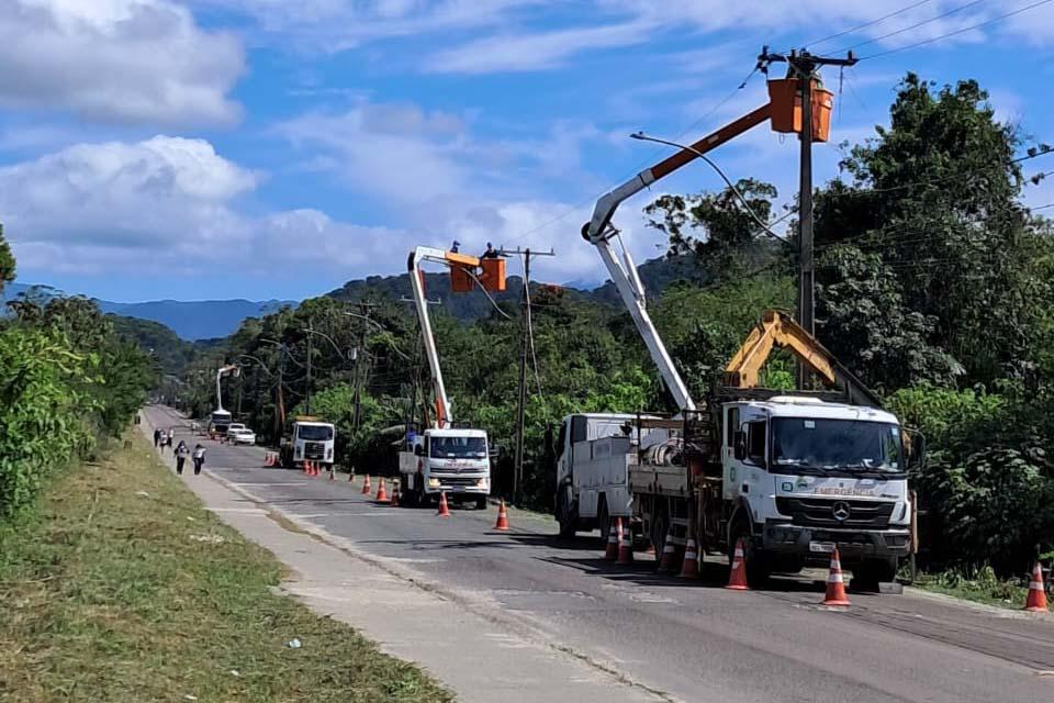 Copel reforça sistema elétrico do Litoral para a demanda da temporada de verão