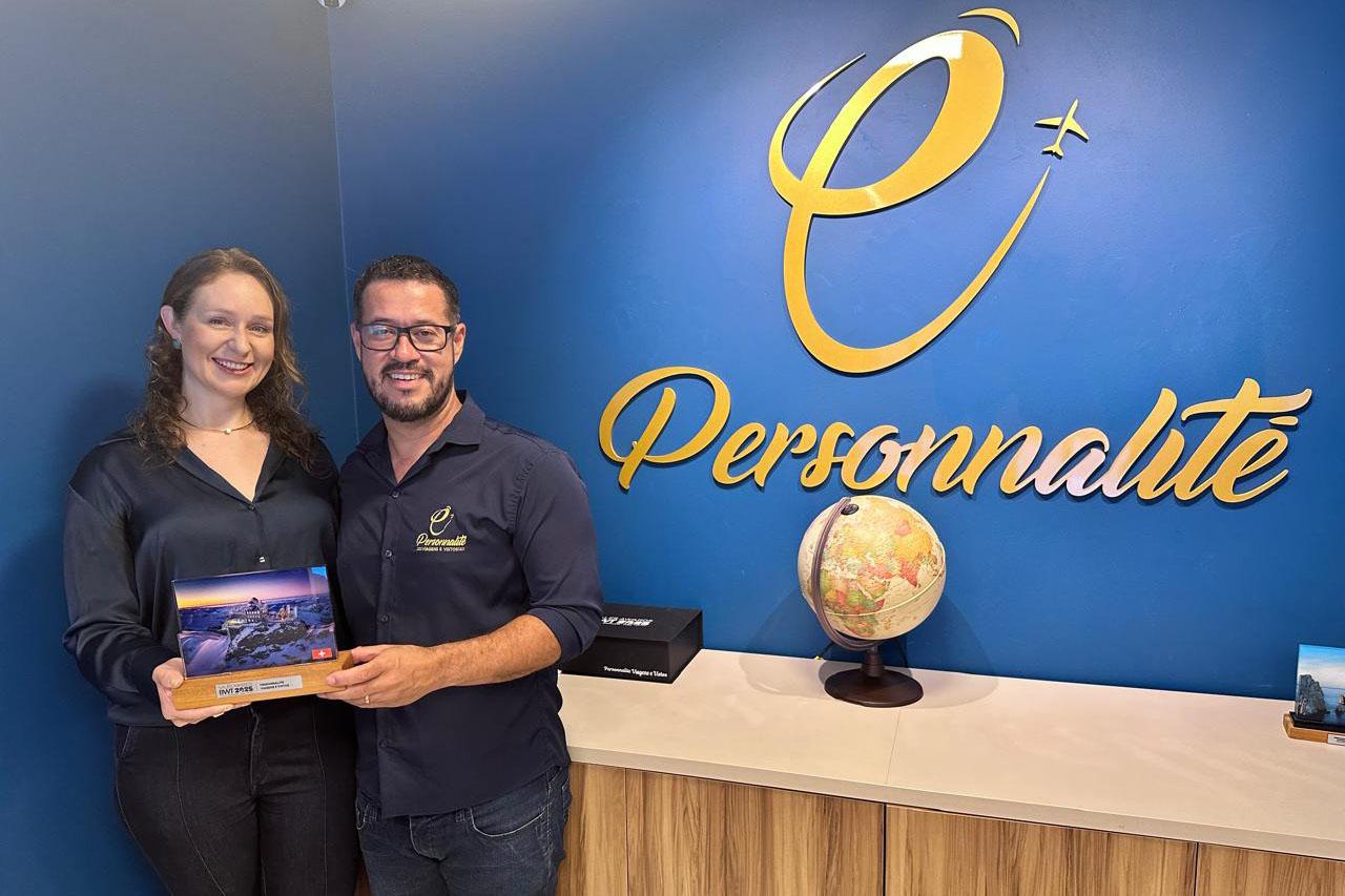 Personnalité Viagens é premiada na Suíça entre os Top 3 do Brasil por seus resultados