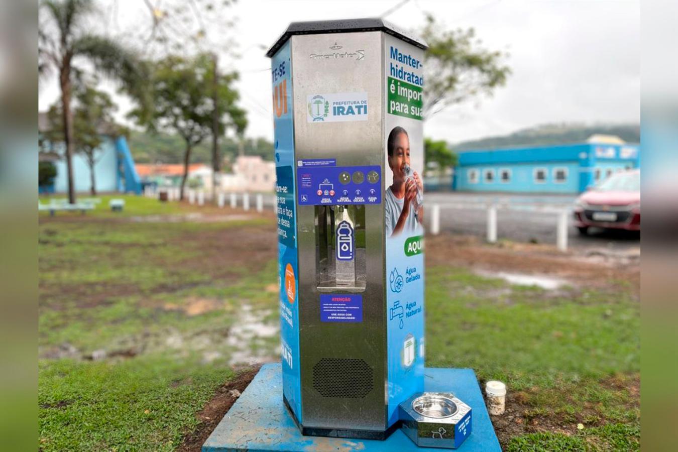 Prefeitura de Irati lança Chamamento Público para instalação de totens de hidratação