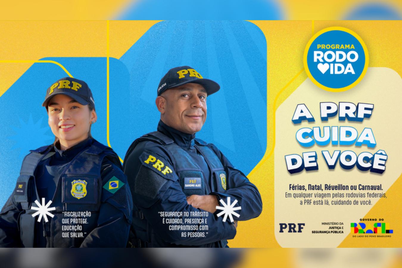 PRF intensifica fiscalização do cinto de segurança e da cadeirinha na Operação Rodovida Natal 2025