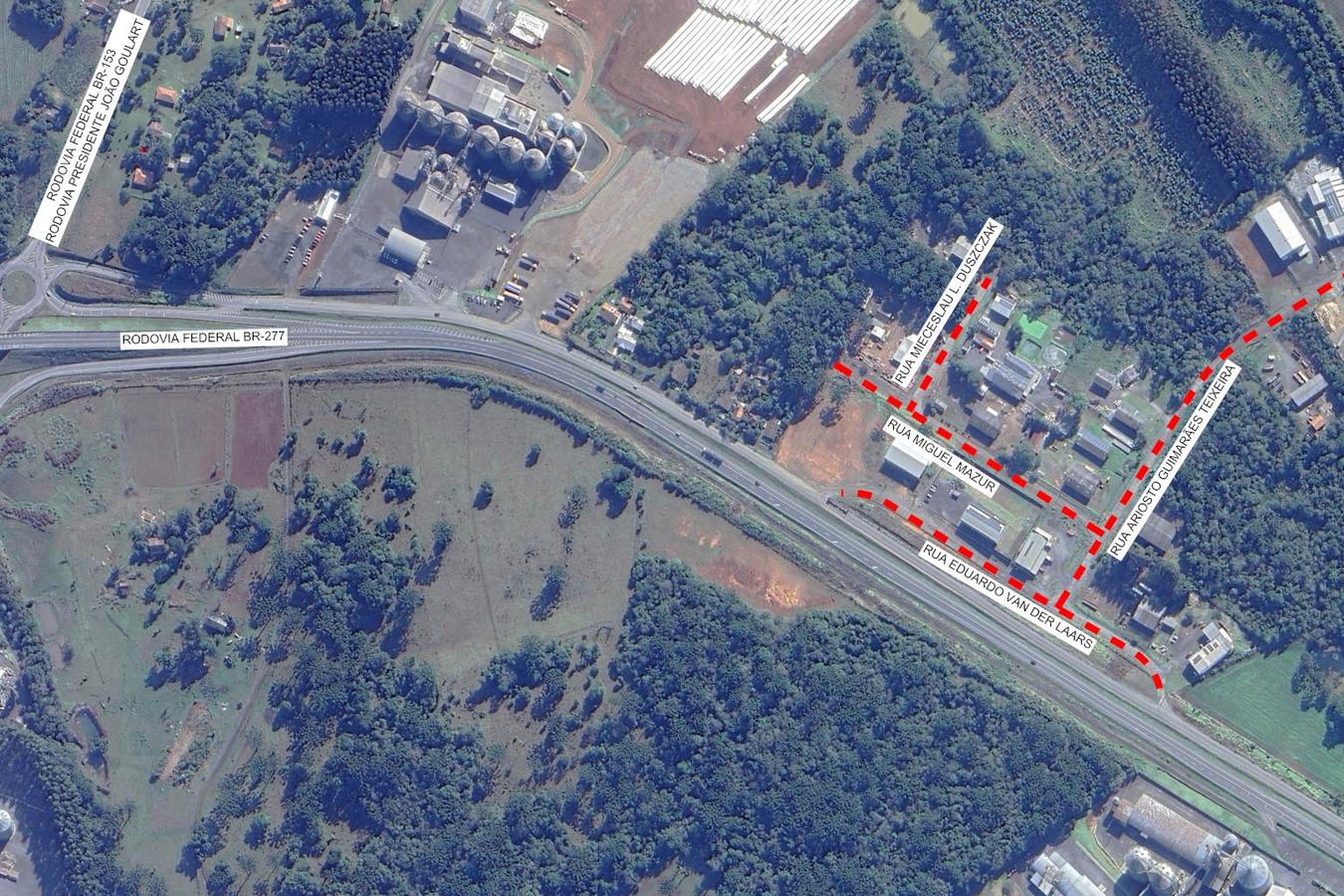 Com investimento do Estado, Irati vai pavimentar ruas do Condomínio Industrial