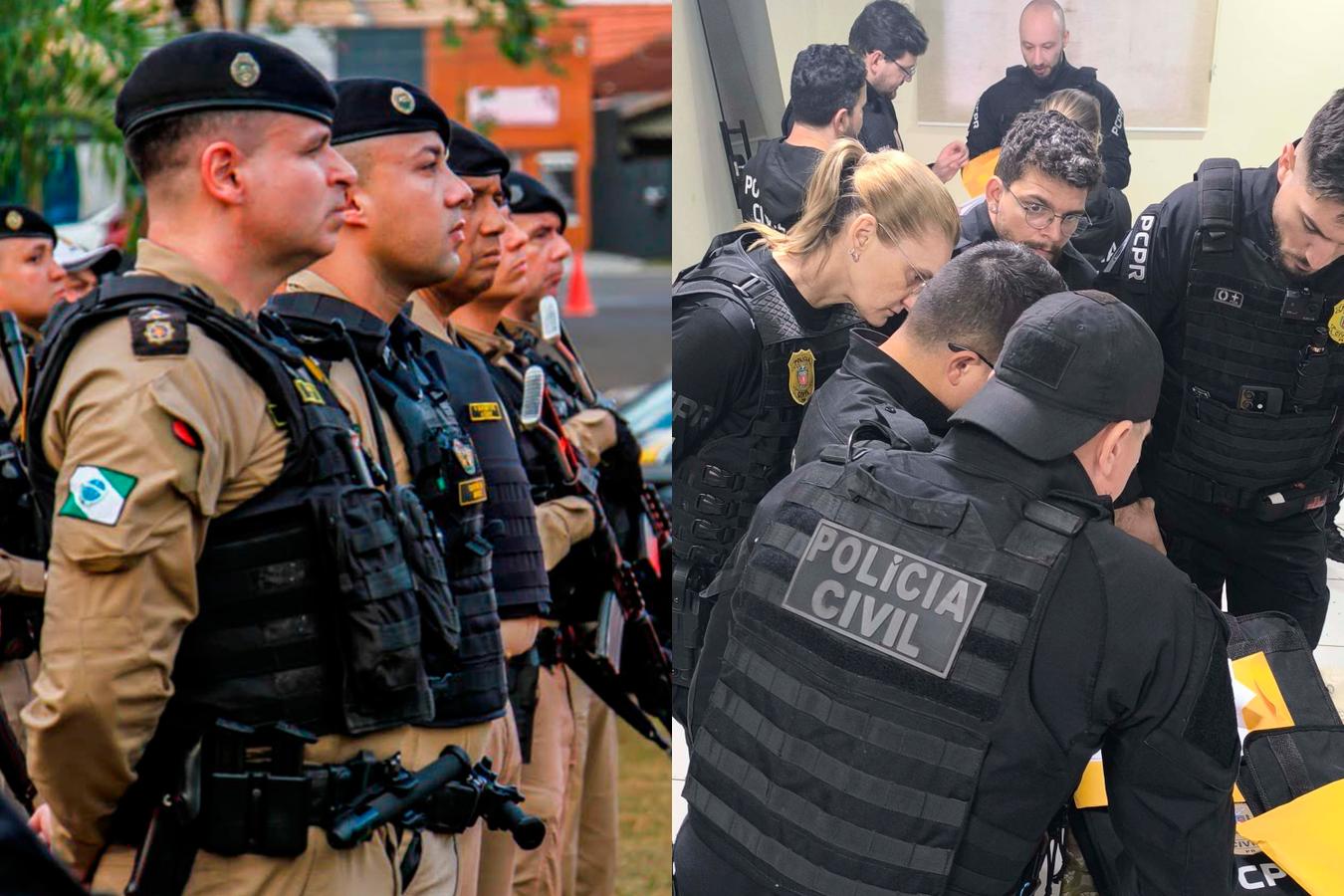 Paraná prevê convocar 5,6 mil profissionais da segurança pública em 2026