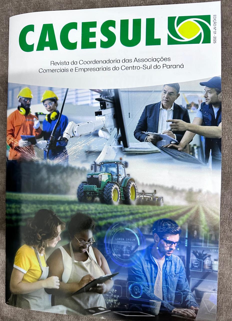 Cacesul lança revista para integrar e dar voz ao empresariado do Centro Sul