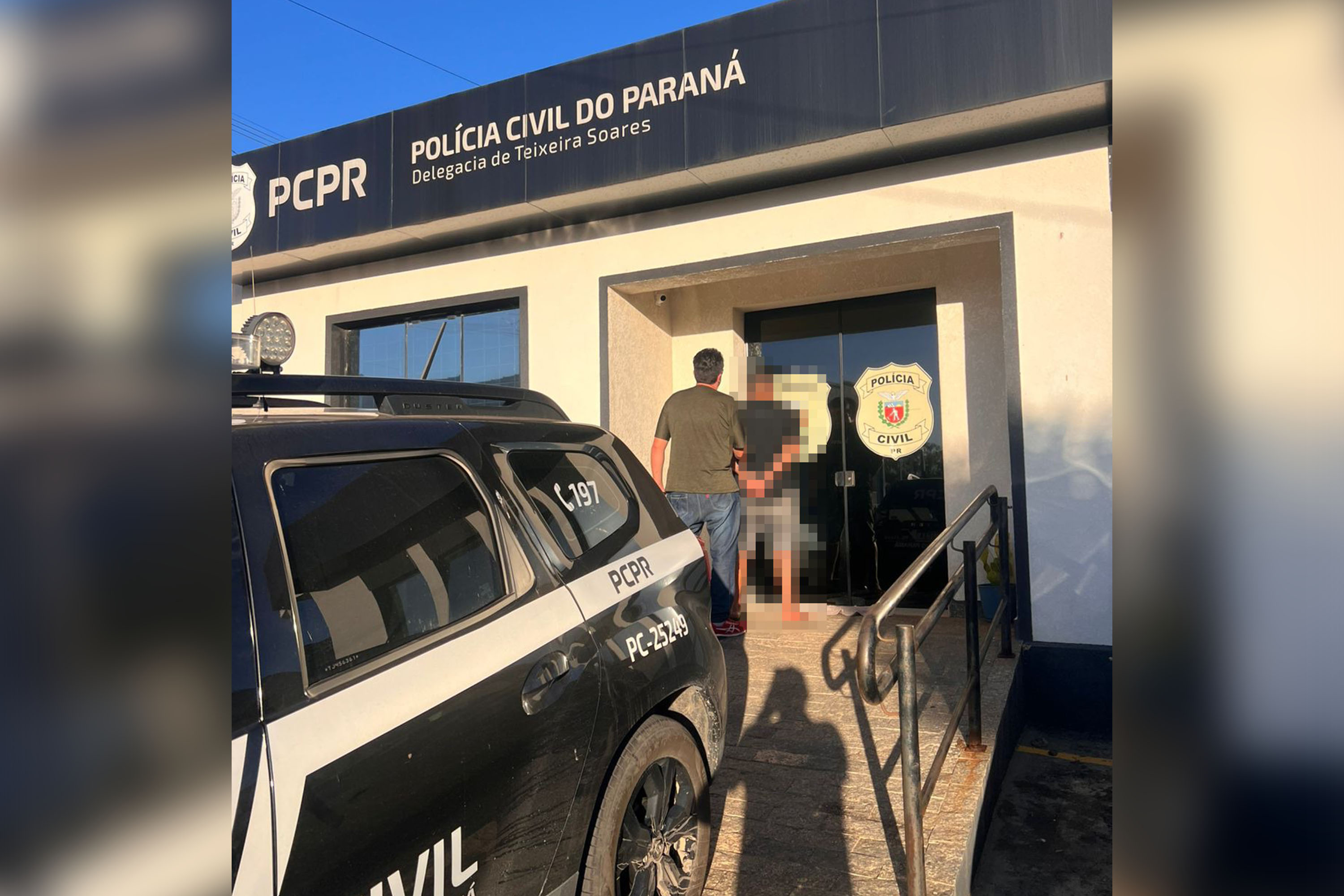 Polícia Civil cumpre mandado de prisão em Teixeira Soares no domingo