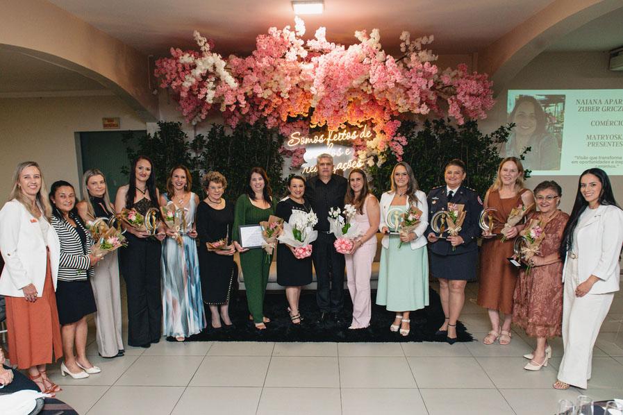 Aciai celebra o Dia da Mulher com homenagem a dez lideranças locais