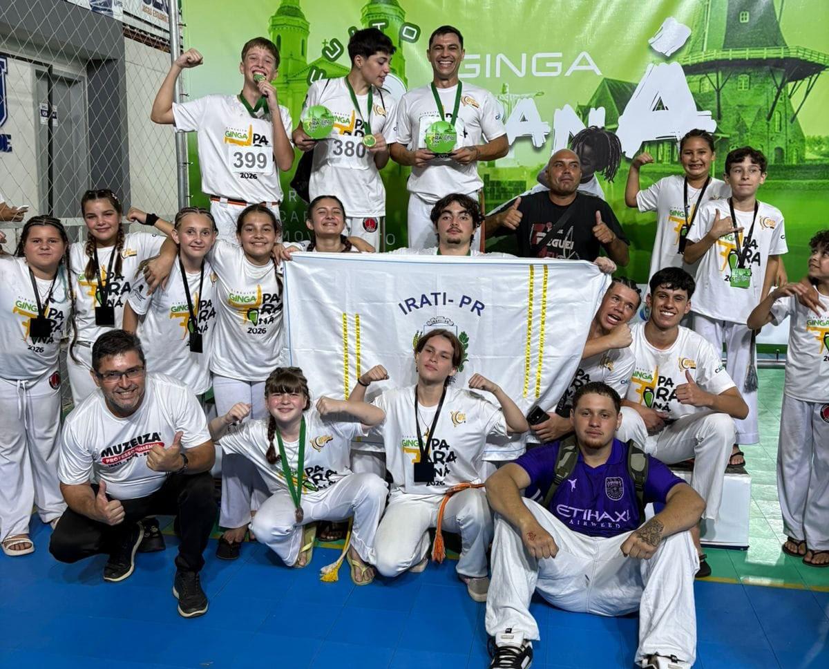 Atletas de Irati e Rebouças conquistam pódios no Circuito Ginga Paraná de Capoeira 1 Atletas de Irati e Rebouças conquistam pódios no Circuito Ginga Paraná de Capoeira