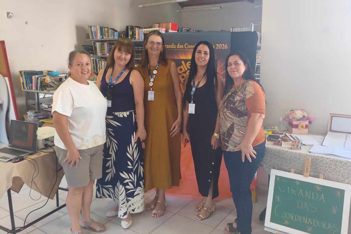 Educação promove 1º encontro de 2026 do projeto Ciranda das Coordenadoras