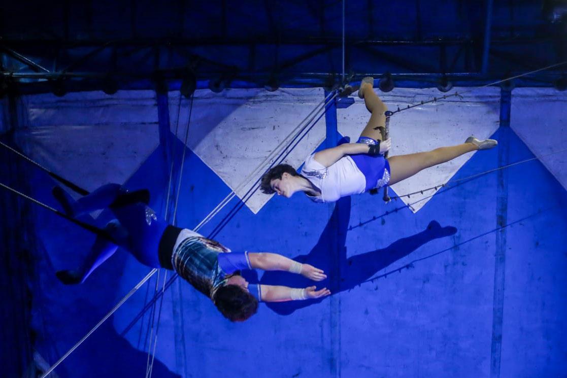 Globista e trapezista, Luisa conta como educação e cultura se integram no dia a dia de artistas do circo