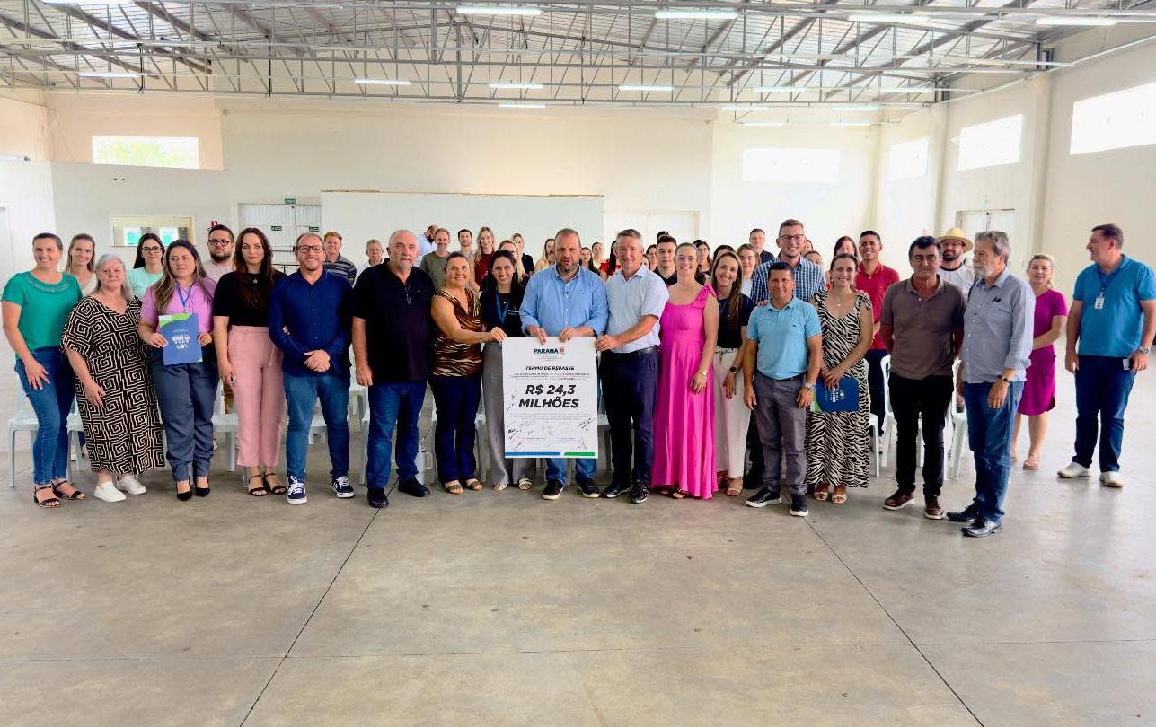 Inácio Martins recebe kits do programa Fortalece Paraná para ampliar atendimento social