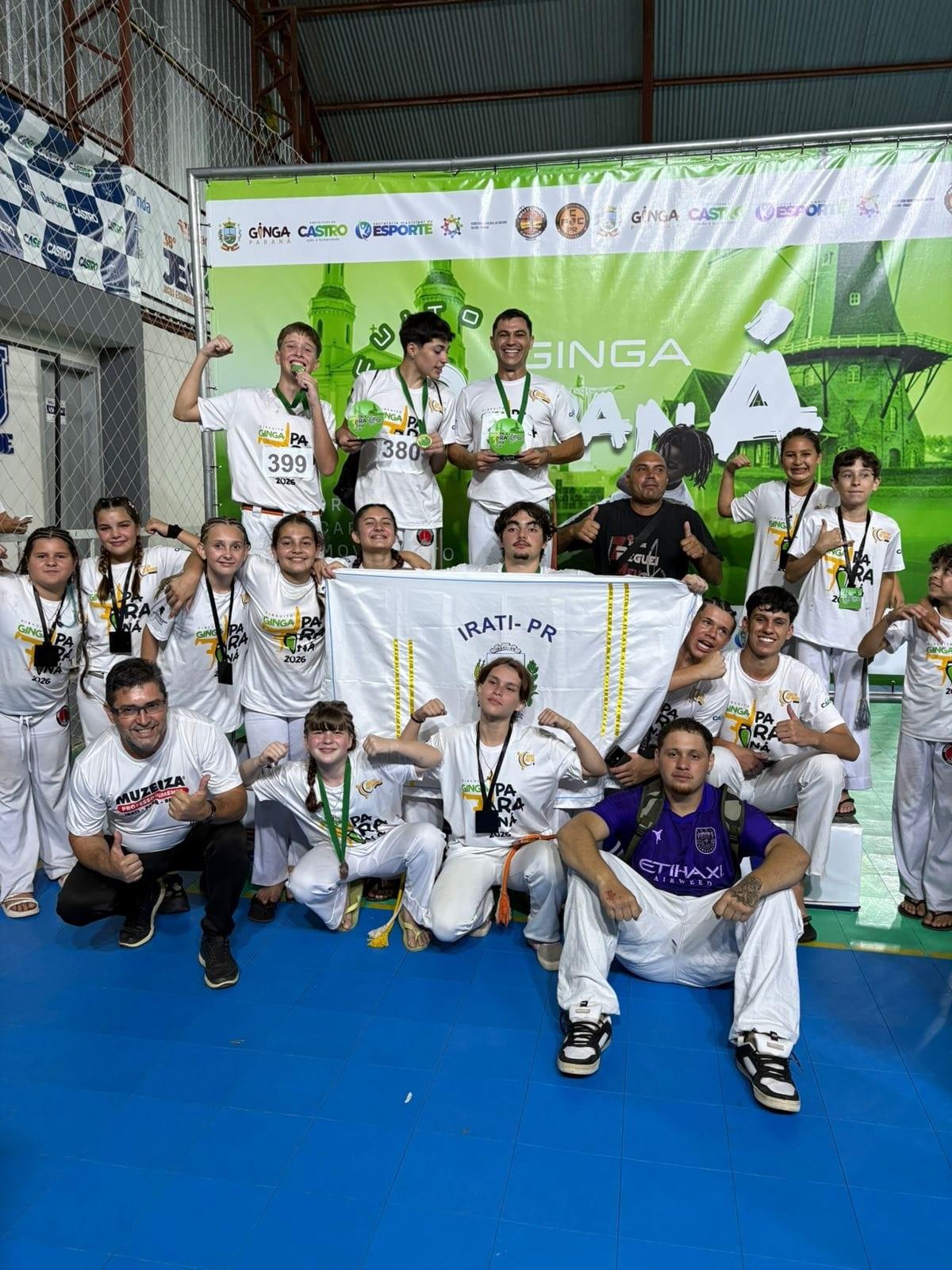 Irati conquista oito títulos na primeira etapa do Circuito Ginga Paraná de Capoeira 4 Irati conquista oito títulos na primeira etapa do Circuito Ginga Paraná de Capoeira