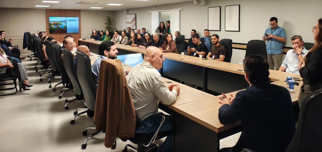 Café da Aciai tem a presença do secretário da Fazenda do Paraná, Norberto Ortigara