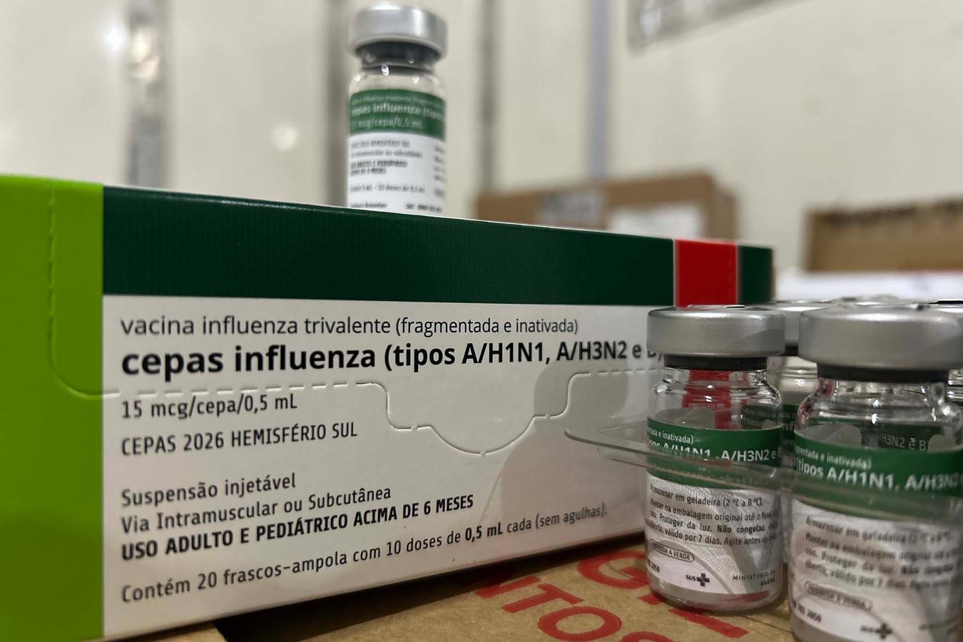 Temperaturas baixas: Estado reforça vacinação para evitar síndromes respiratórias