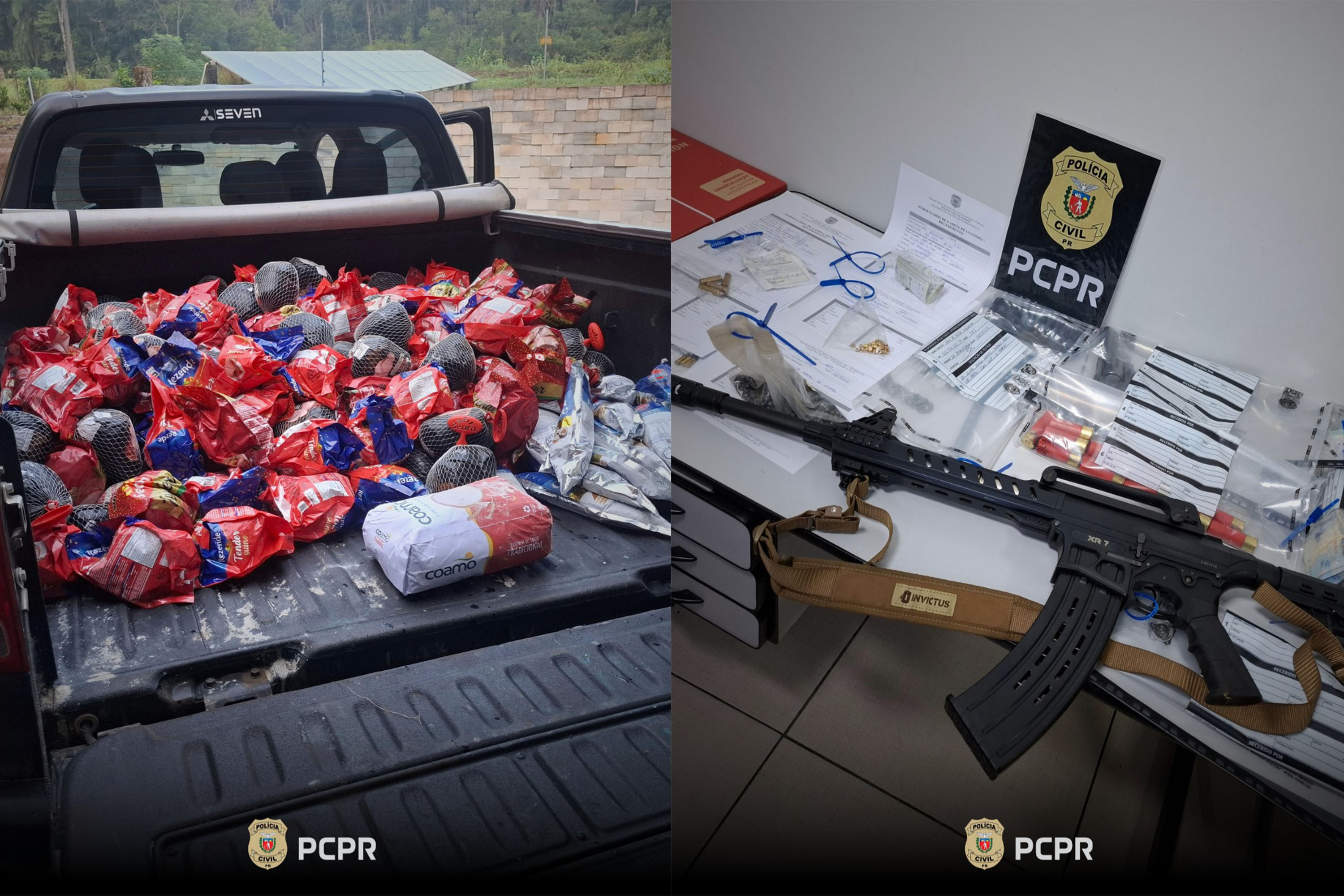 Polícia Civil prende homem por agiotagem, posse ilegal de arma de fogo e receptação em Prudentópolis