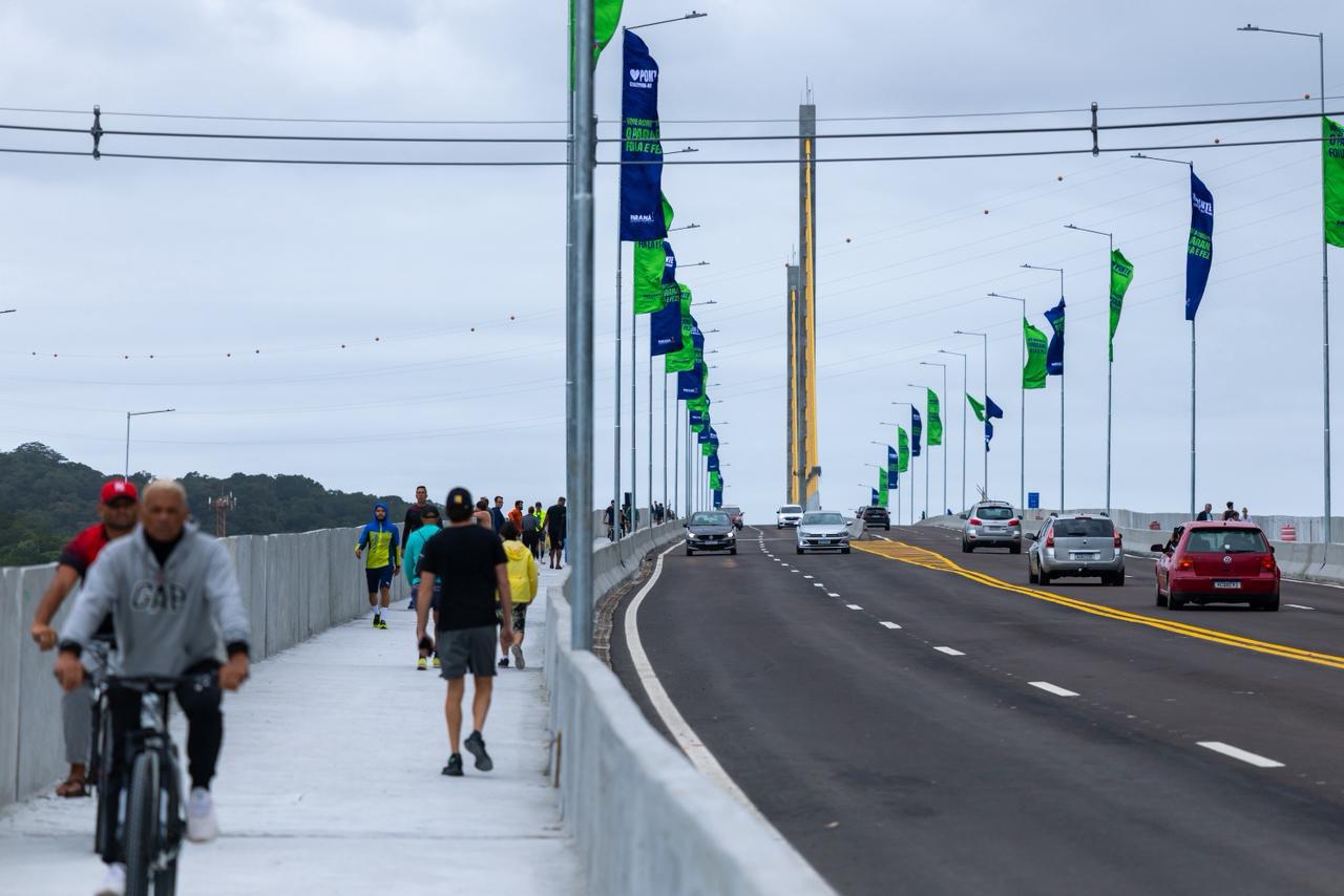 DER/PR divulga portaria que reforça restrições para veículos de carga na Ponte de Guaratuba