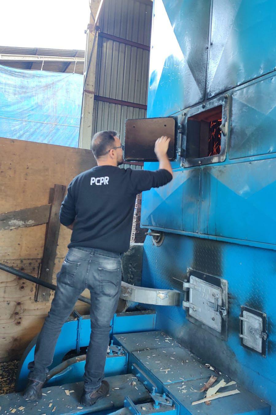 Polícia Civil realiza incineração de drogas apreendidas em Teixeira Soares
