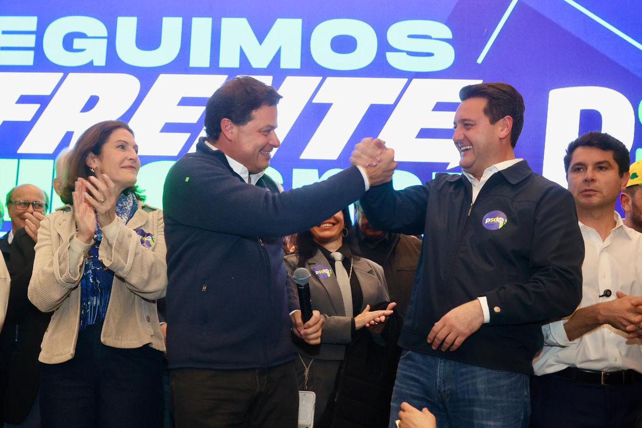 "Tiramos obras históricas do papel", afirma Sandro Alex no Encontro do PSD Paraná em Almirante Tamandaré