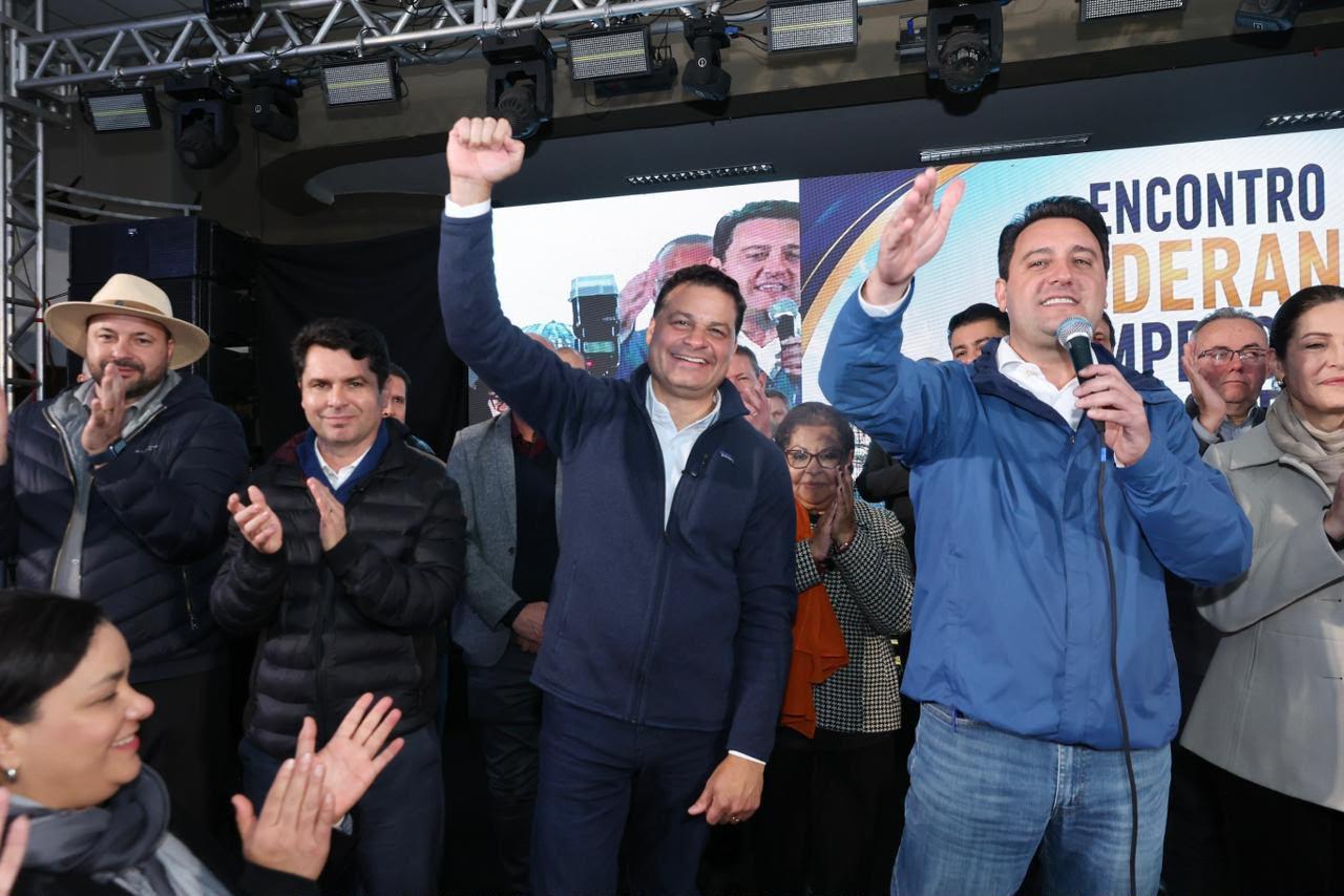 Ratinho Junior, Sandro Alex e Alexandre Curi intensificam agenda com empresários e lideranças do Paraná