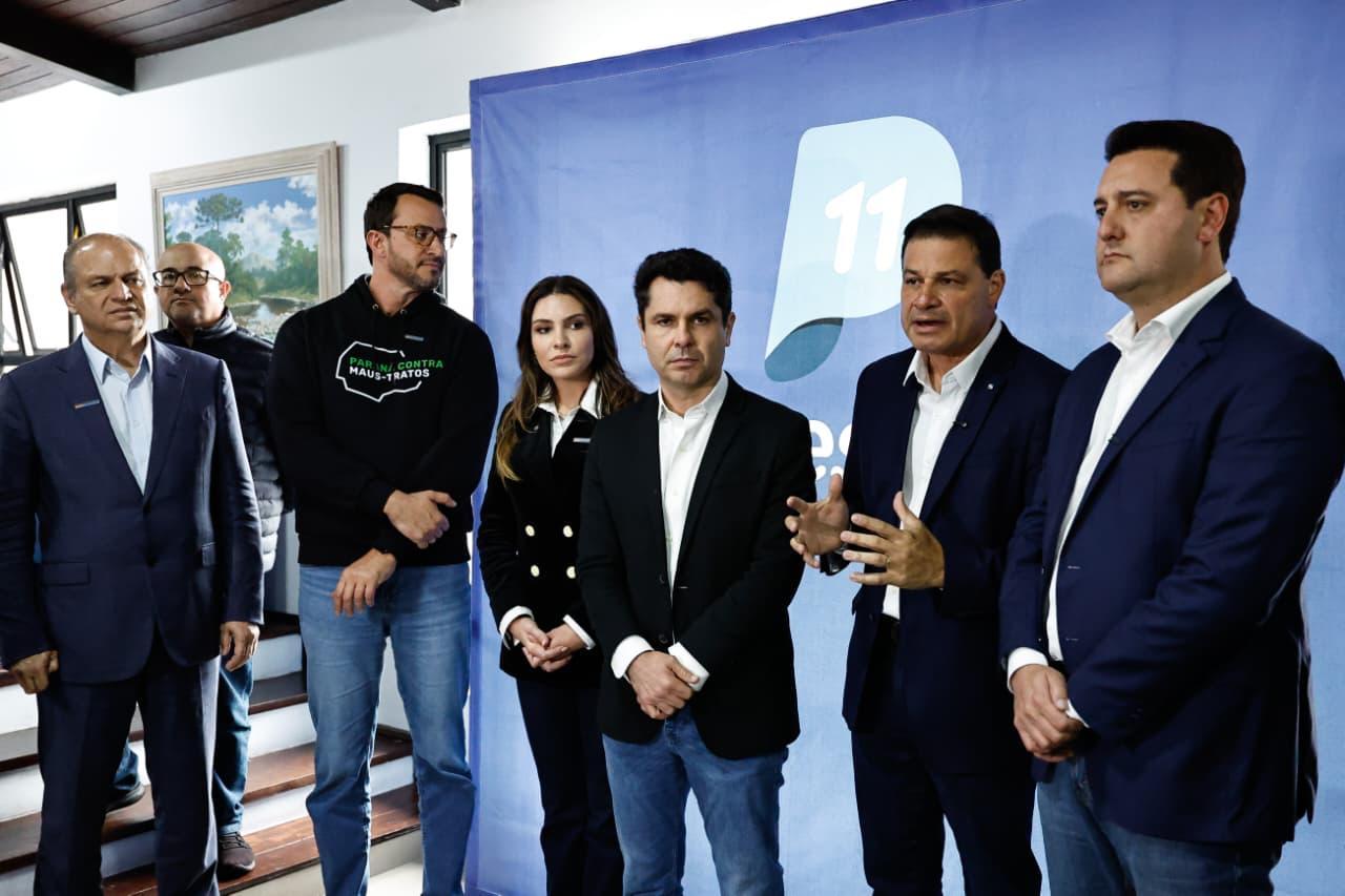 Sandro Alex recebe apoio da federação União Progressista