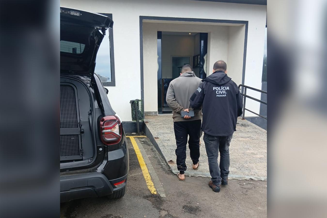 Polícia Civil cumpre mandado de prisão preventiva em Teixeira Soares