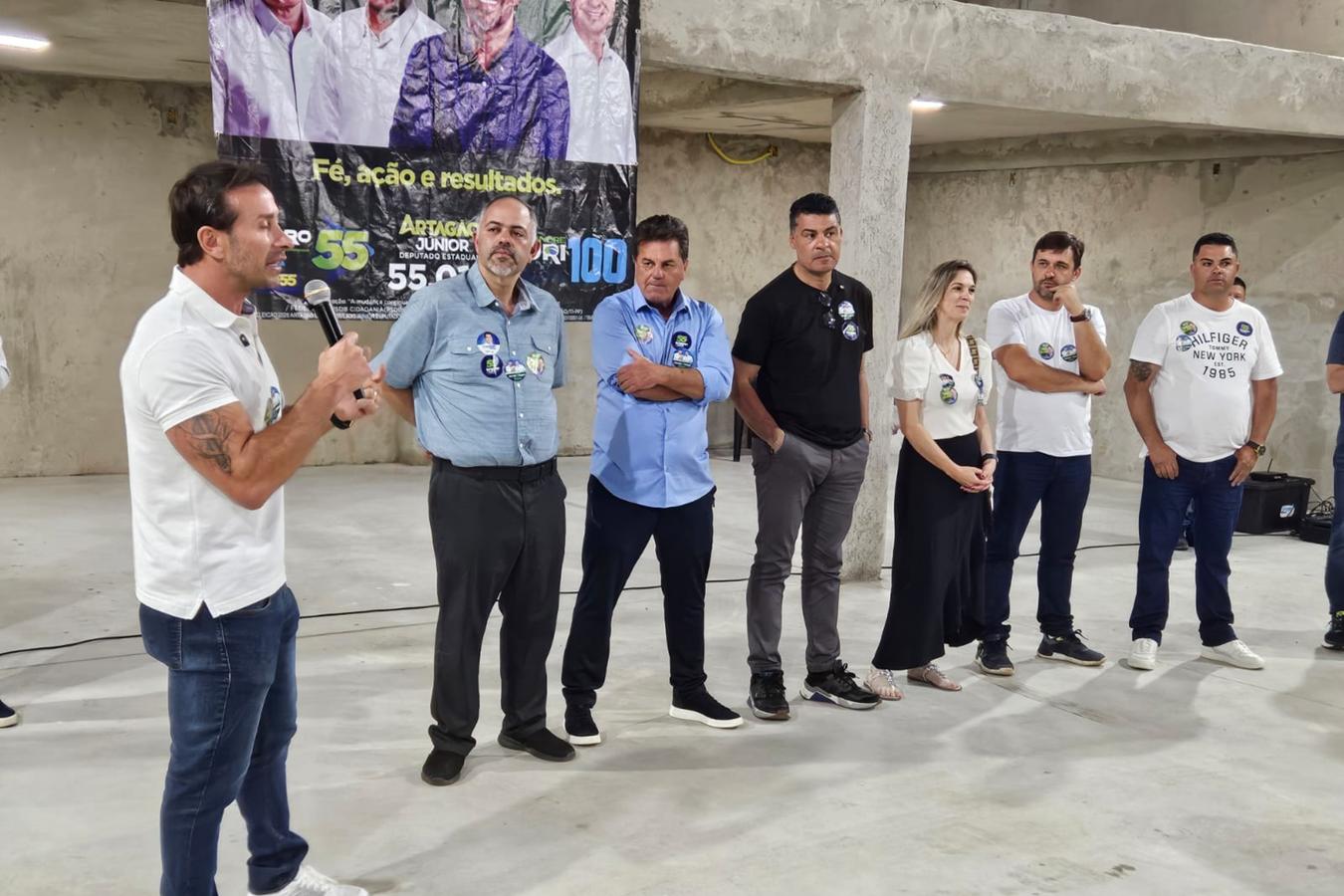 Artagão Júnior cumpre série de agendas em Guarapuava durante campanha à reeleição