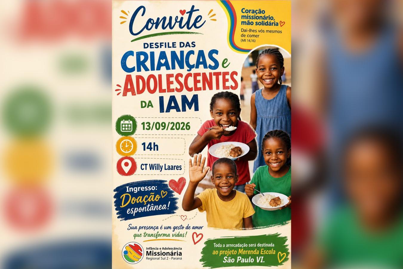 Infância e Adolescência Missionária fará desfile de modas beneficente em Irati