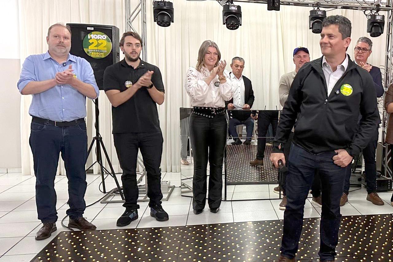 Moro reuniu apoiadores em Irati
